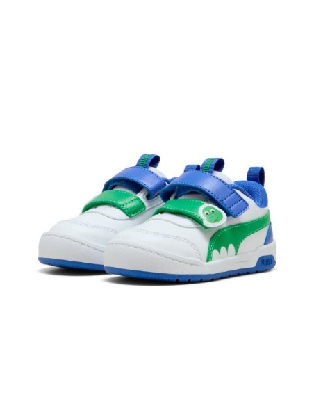 Zapatillas Puma Multiflex 2 Dino blanco diagonal