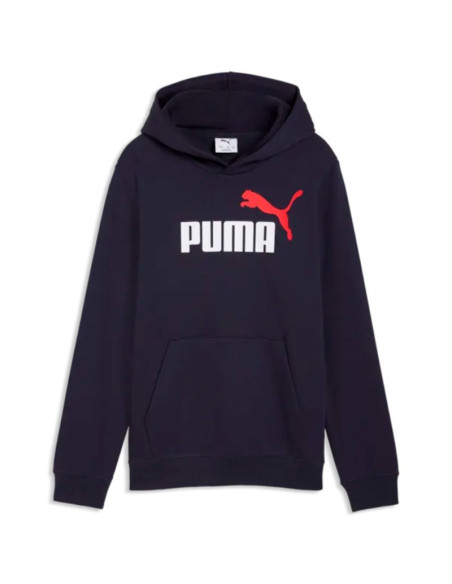 Sudadera Puma Ess 2 Color No.1 negra por delante