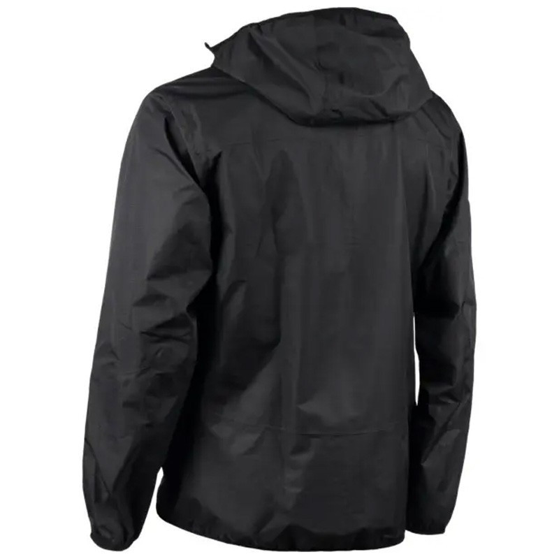 Chaqueta Elementerre Tempest Impermeable negro por delante 2