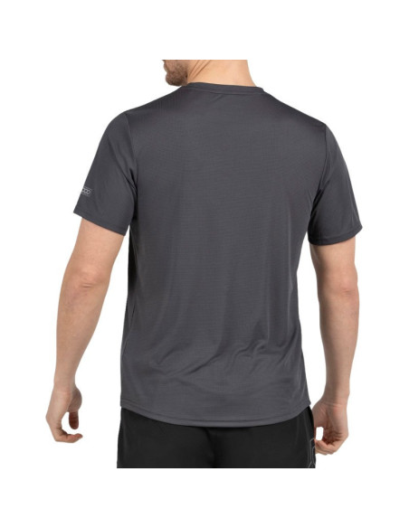 Camiseta +8000 Tachel gris por detrás