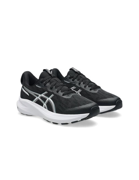 Zapatillas Asics Gt-1000 14 Gs negras diagonal
