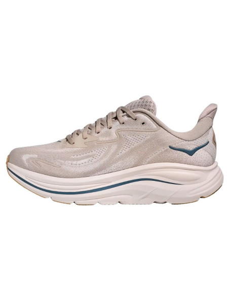 Zapatillas Hoka Clifton 10 interior en el color Putty/Grout