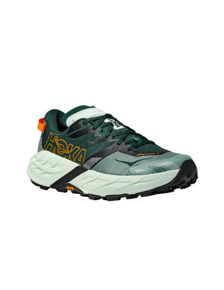 Zapatillas Hoka Speedgoat 7 Bay Leaf/Sea Glass diagonal