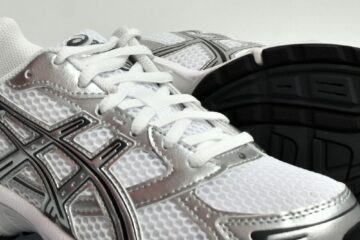 primer plano de una de las mejores zapatillas retro running