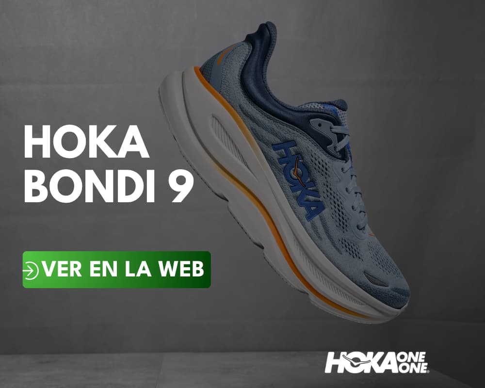 hoka bondi 9 de perfil