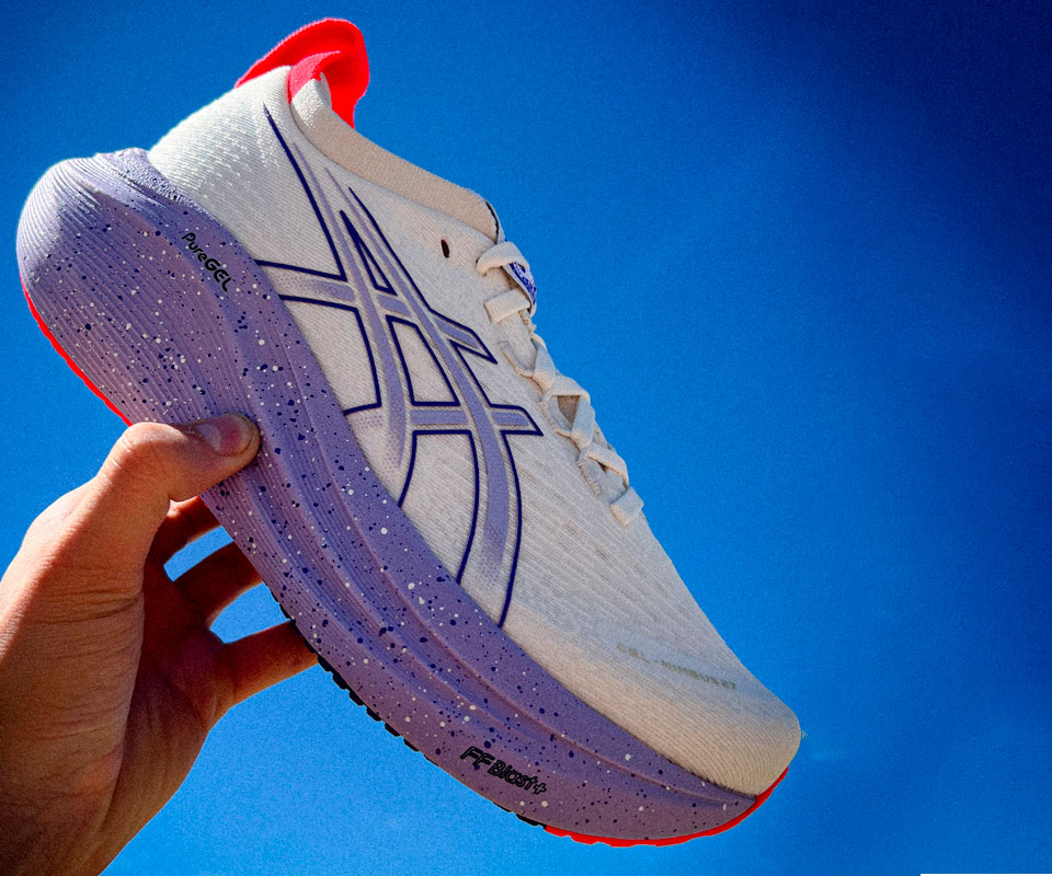 zapatillas Asics blancas running