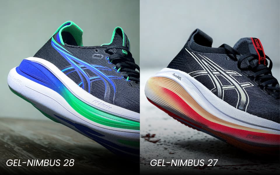 Cambios en la Mediasuela de las Asics Nimbus 28