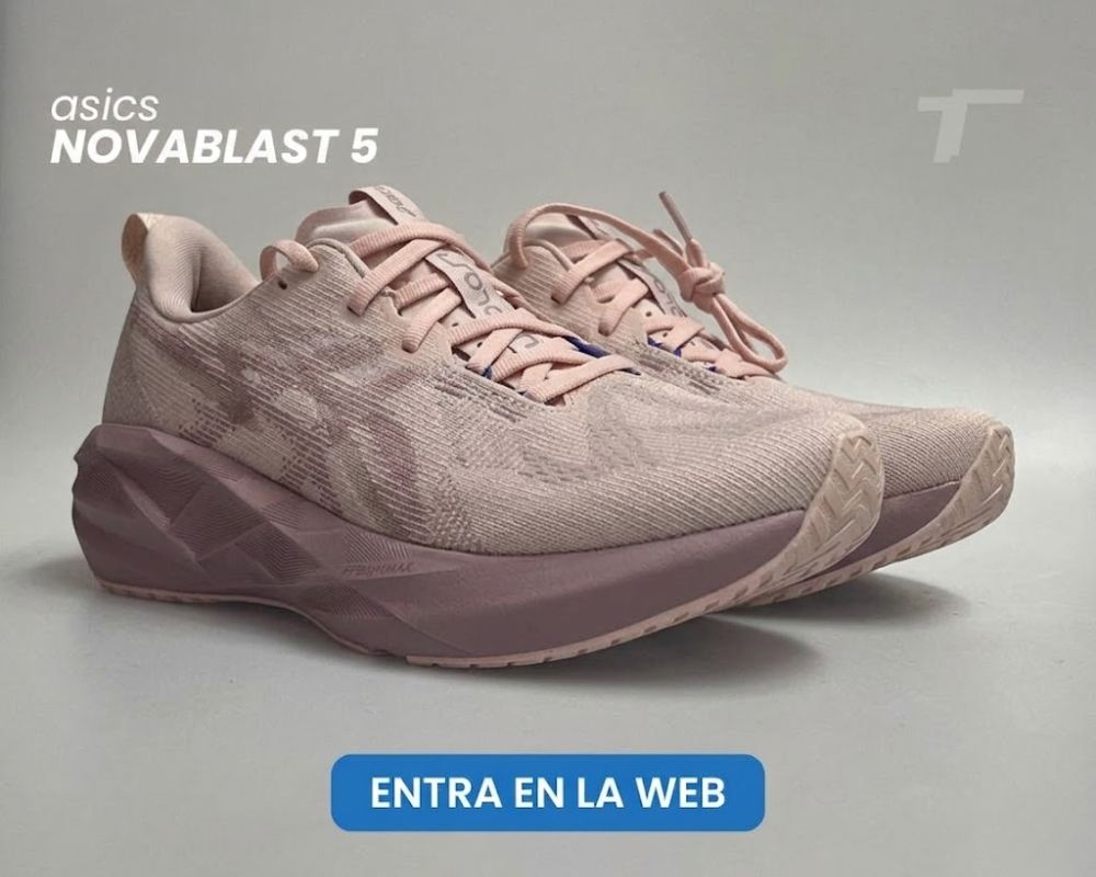 Asics Novablast 5 Pearl Pink Morganite almacén totalsport