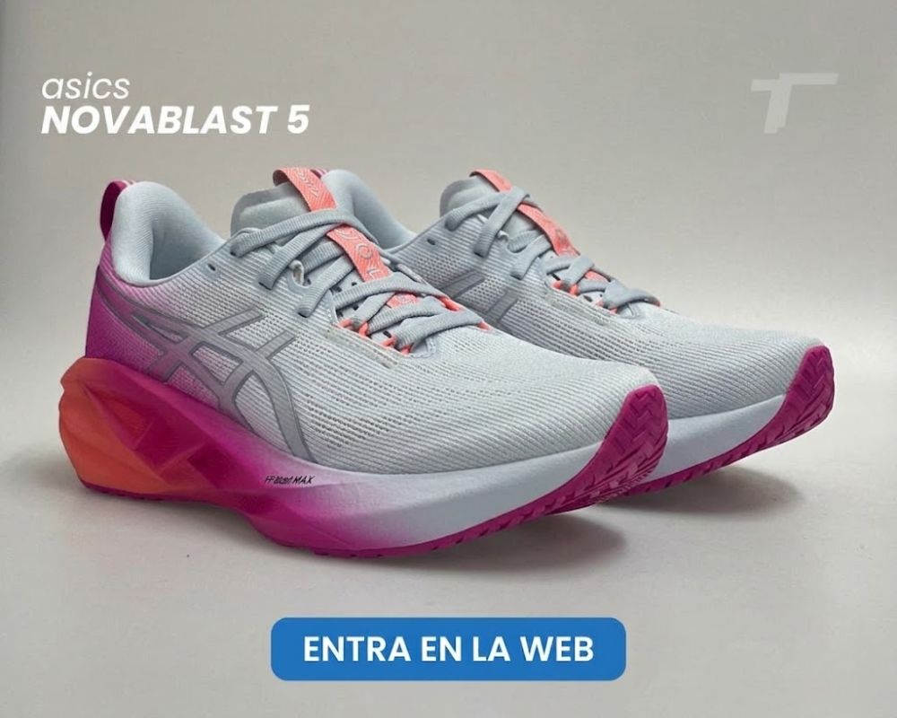 Asics Novablast 5 Sky Digital Sakura Almacén Totalsport