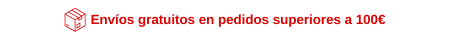 envíos gratuitos en más de 100€
