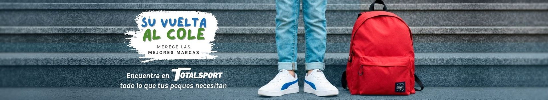 Vuelta al cole en Totalsport: zapatillas y mochilas de las mejores marcas